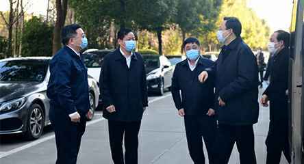 省委常委、苏州市委书记蓝绍敏来到长沙健行环境卫生服务有限公司调研