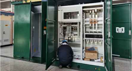 长沙健行环境卫生服务有限公司箱式变电站支援上海“火神山”医院建设